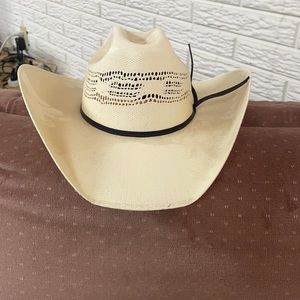 Straw western hat